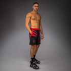 Шорти - Venum Mike Tyson Tiger Training Shorts - Deep Black/Intense Red​